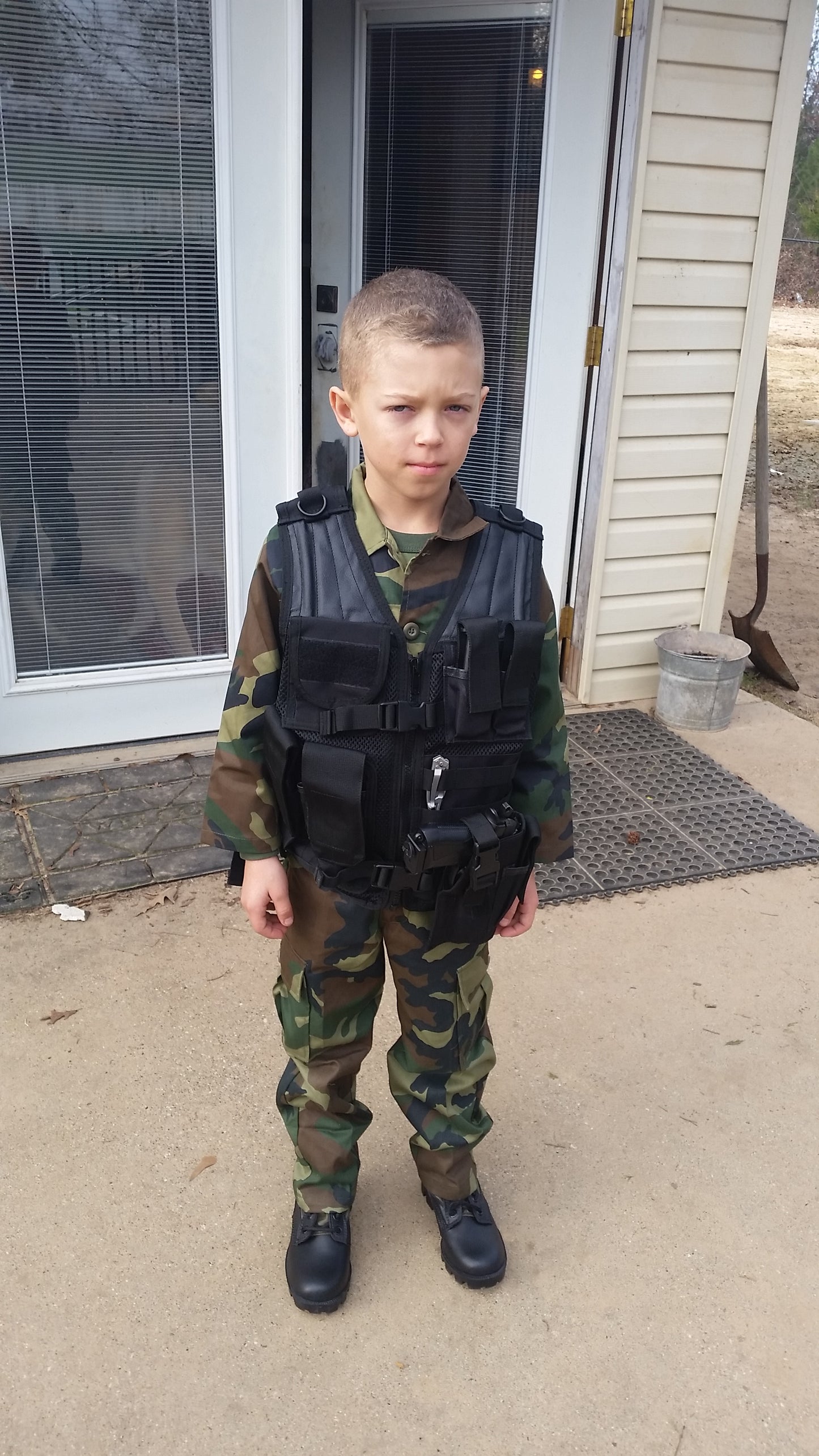 Kid's Tactical Cross Draw Vest
