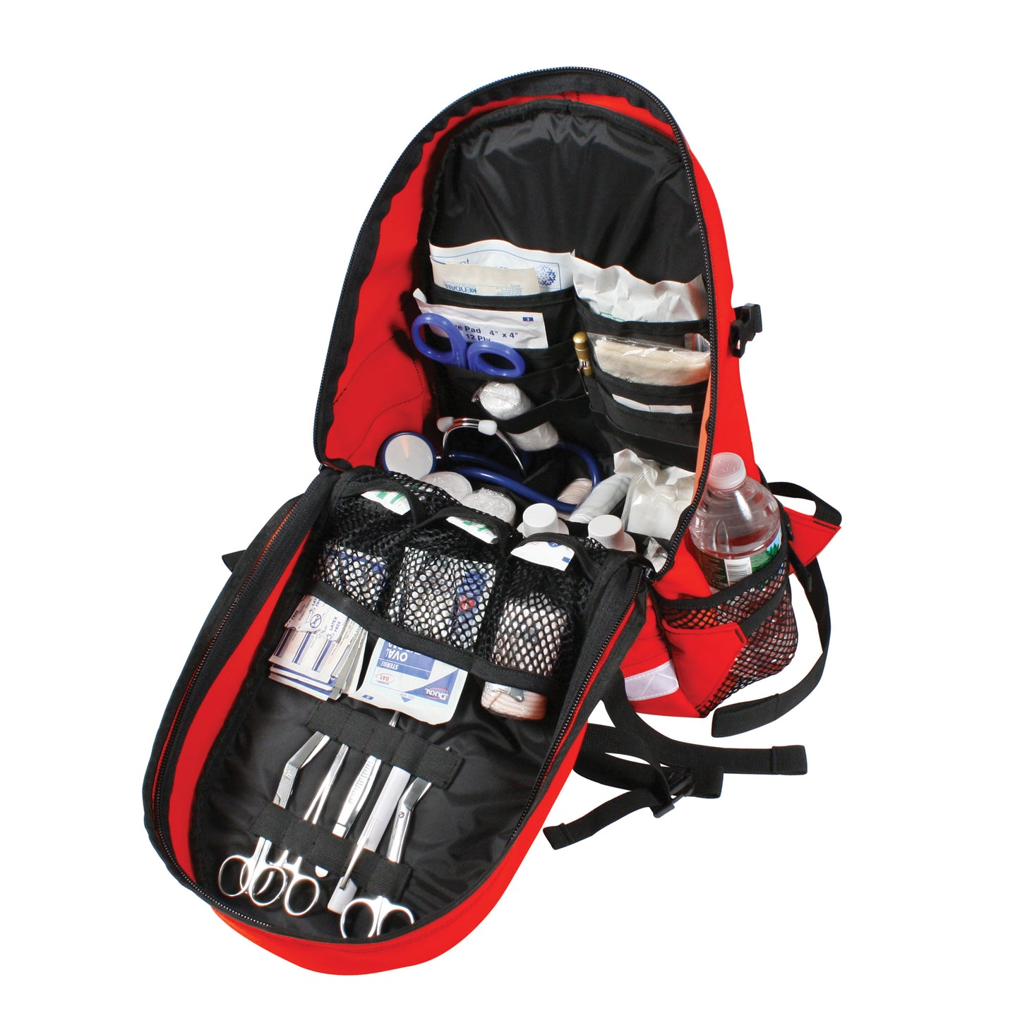 EMS Trauma Backpack with O2 bottle space