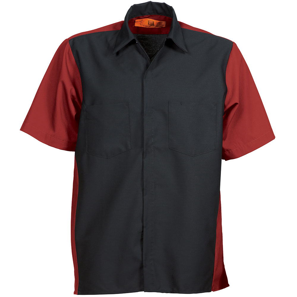 Automotive Industrial two tone crew shirts