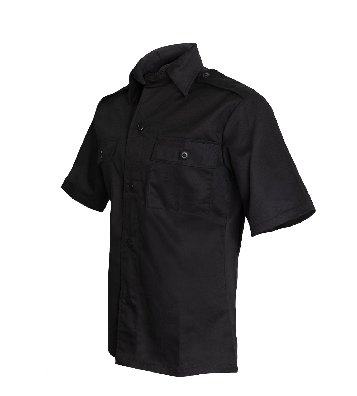S/S Black law enforcement style uniform shirt