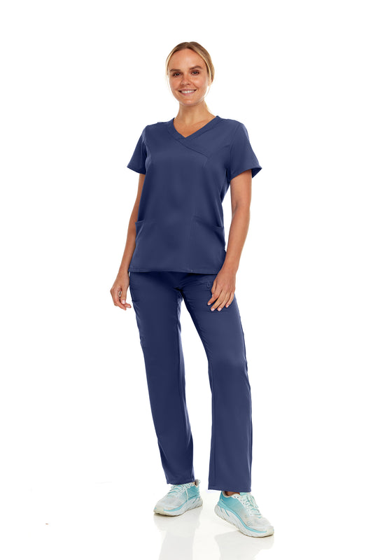 Straight Leg Scrub Pant, 4-Way Stretch, beautiful, professional and SOFT!