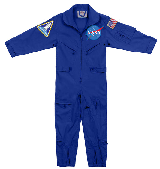 Kids Official NASA Fight Coveralls with Patches