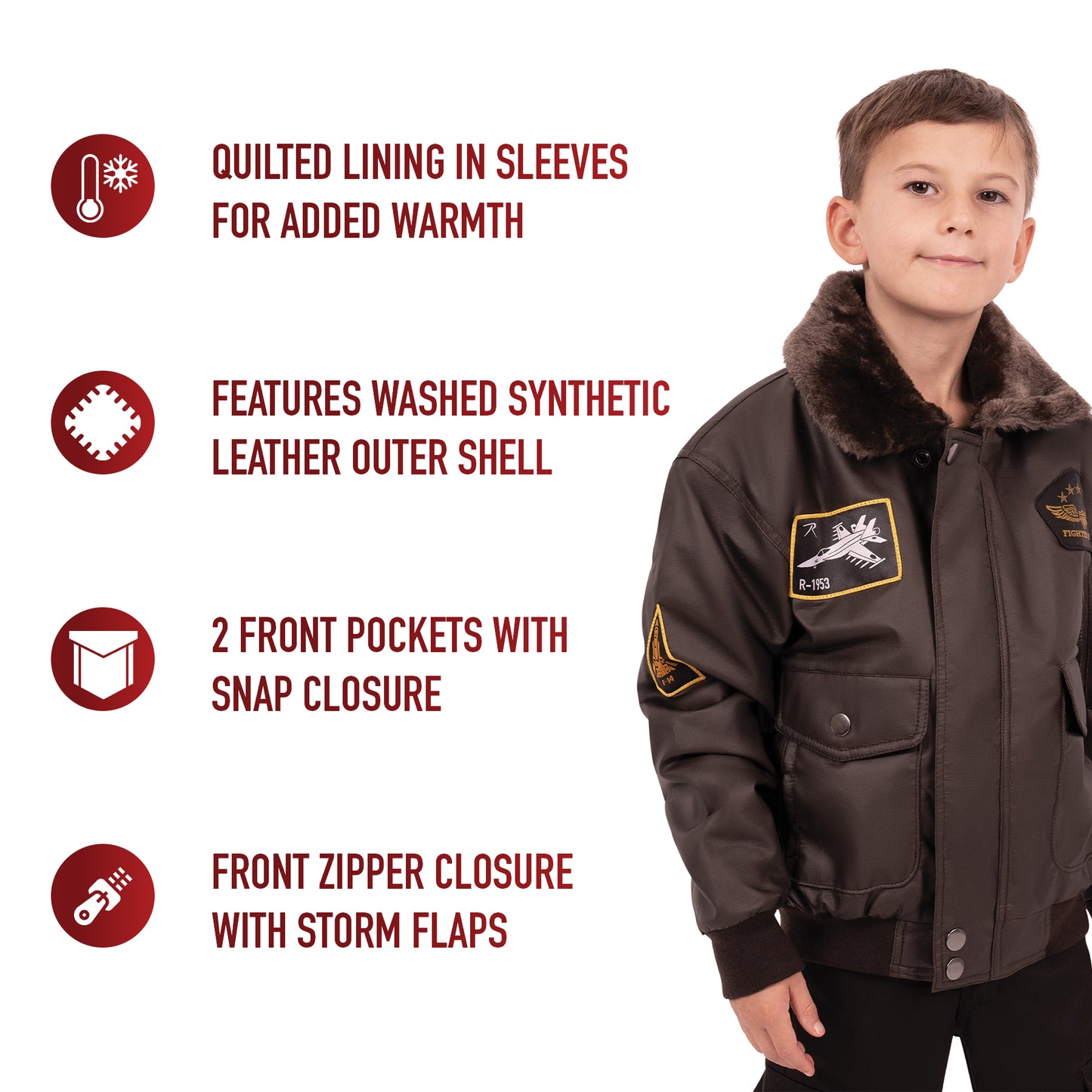 Kids WWII Aviator Jacket