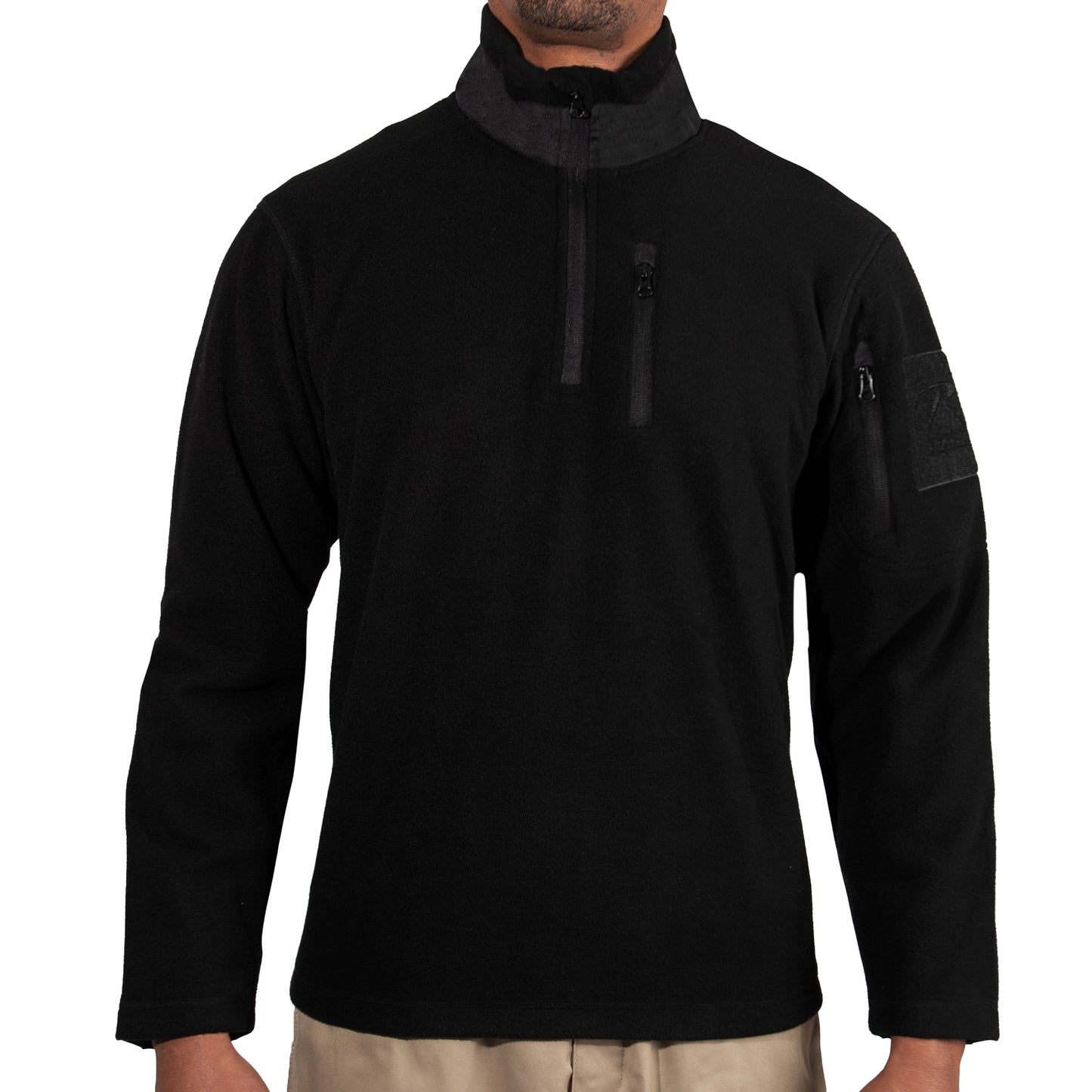 1/4 Zip tactical fleece pull over