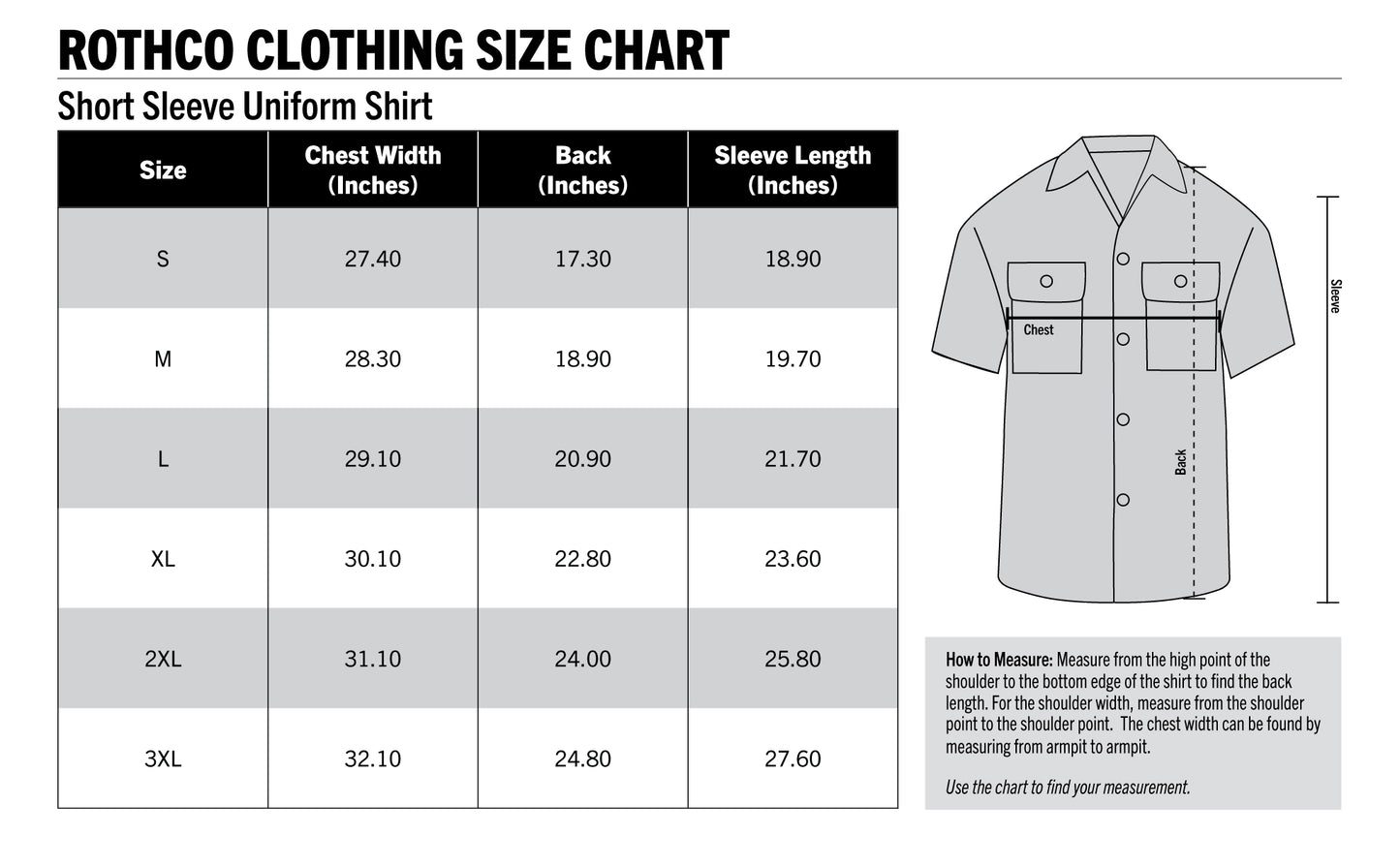 S/S Uniform shirt