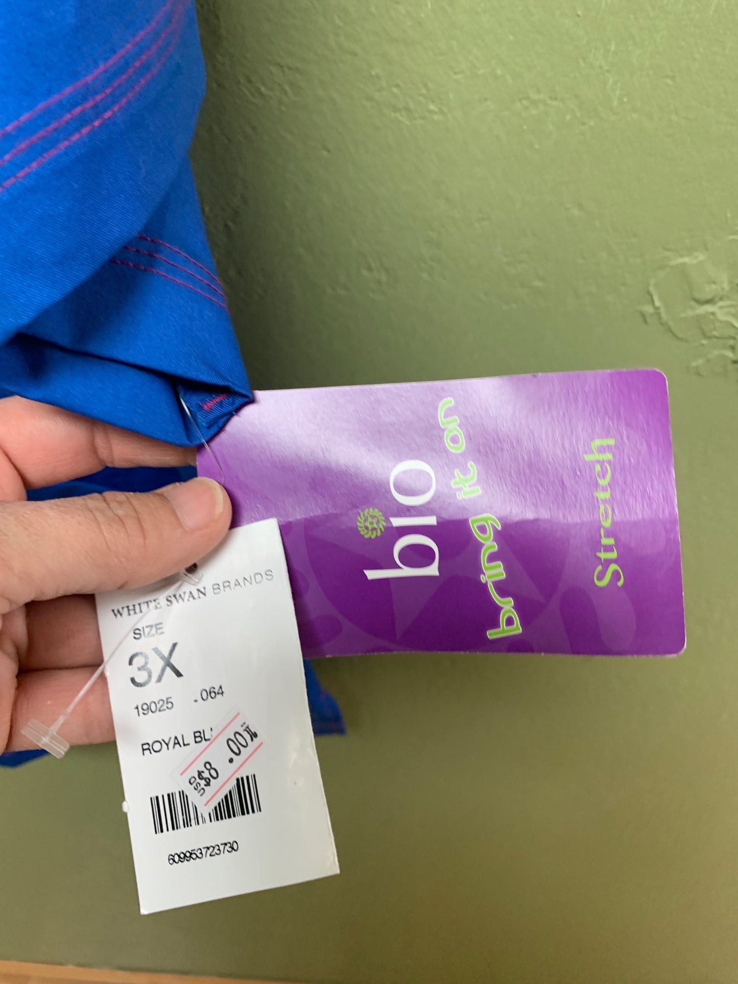CLEARANCE misc colors two pockets solid scrub tops!