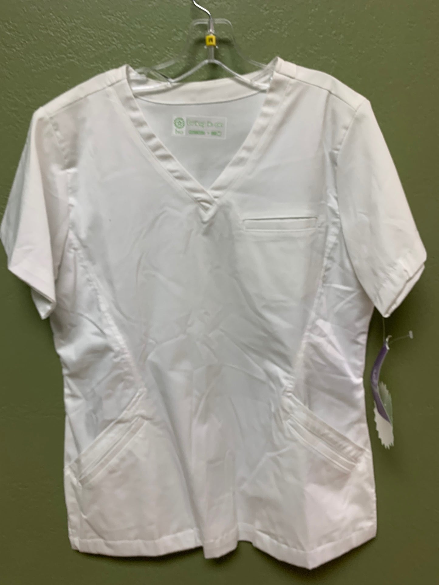 CLEARANCE misc colors two pockets solid scrub tops!