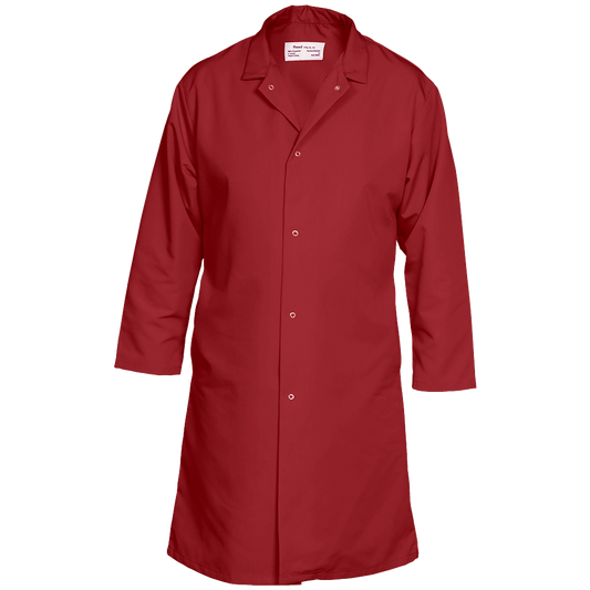 Butcher button up coat two pockets