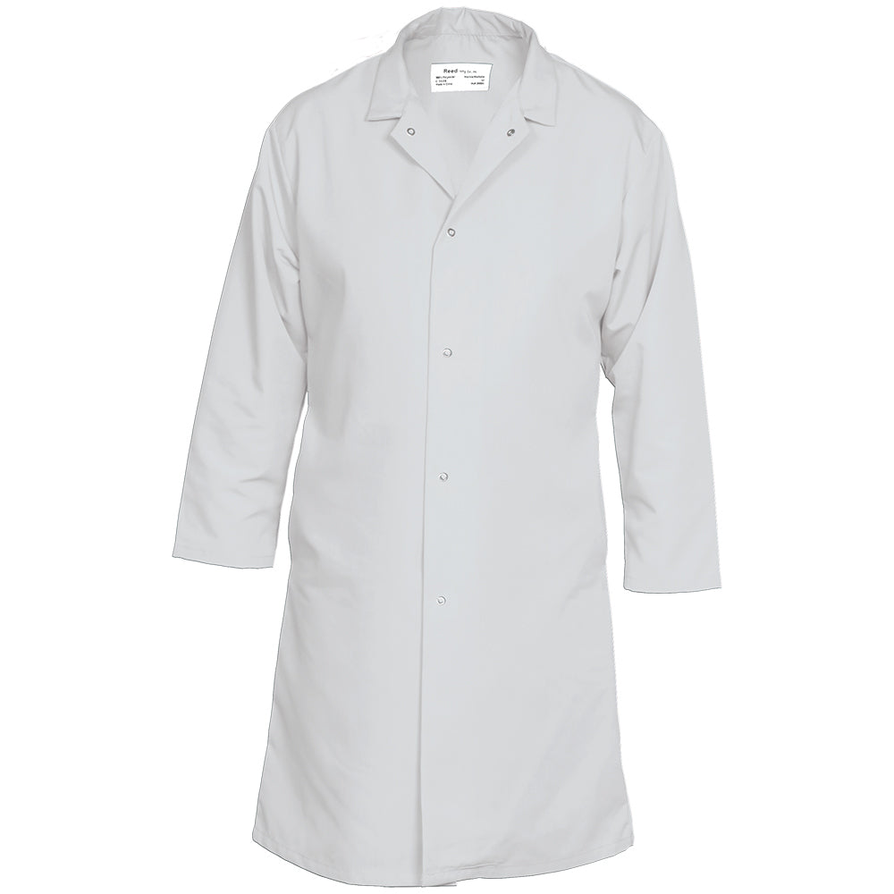 Butcher button up coat two pockets
