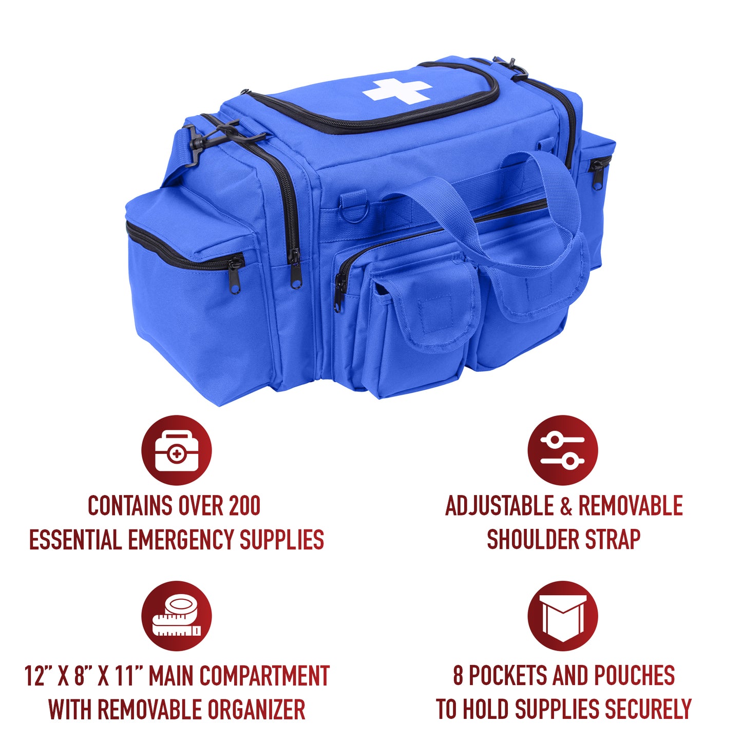XL EMT Medical Trauma Kit and Bag