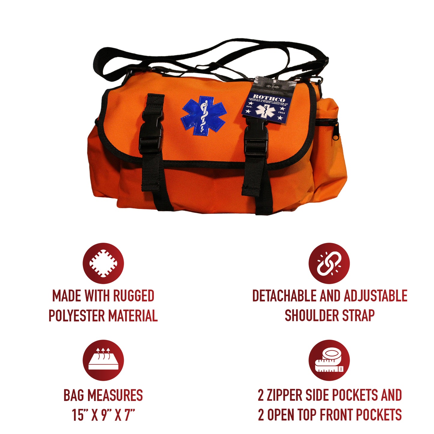 Large EMS Trauma Gear Bag