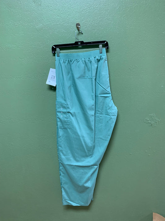 CLEARANCE Elastic Waist Cargo Scrub Pants