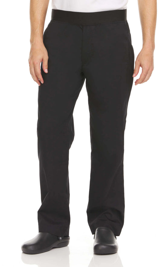 Hey Chef Jeff Unisex Slim Fit Pant-Black